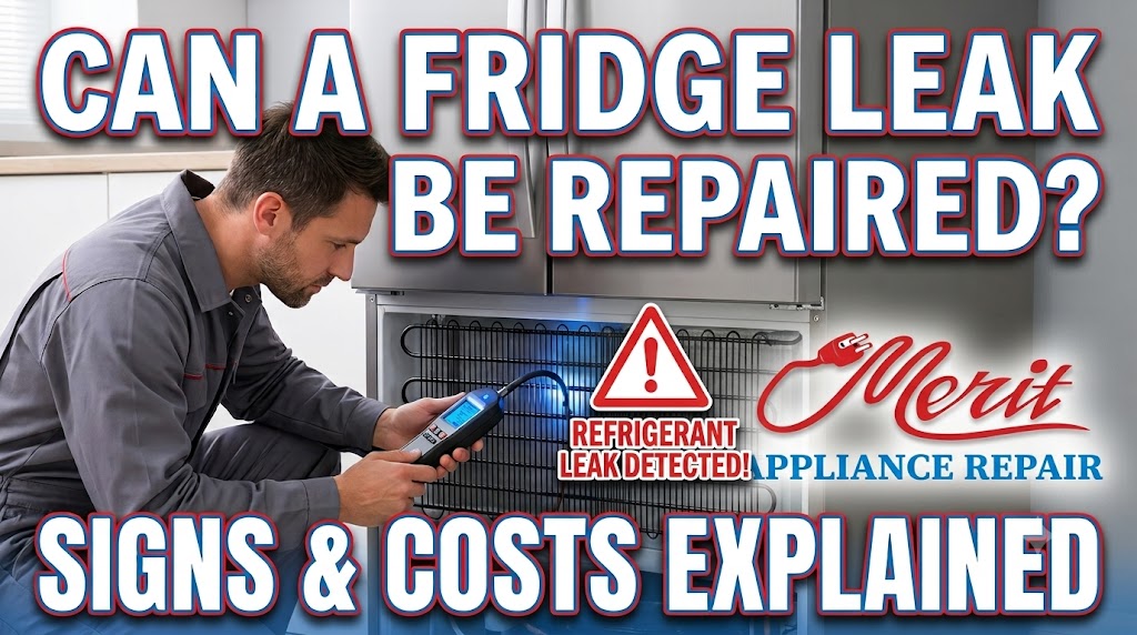 Can a Refrigerator Refrigerant Leak Be Repaired