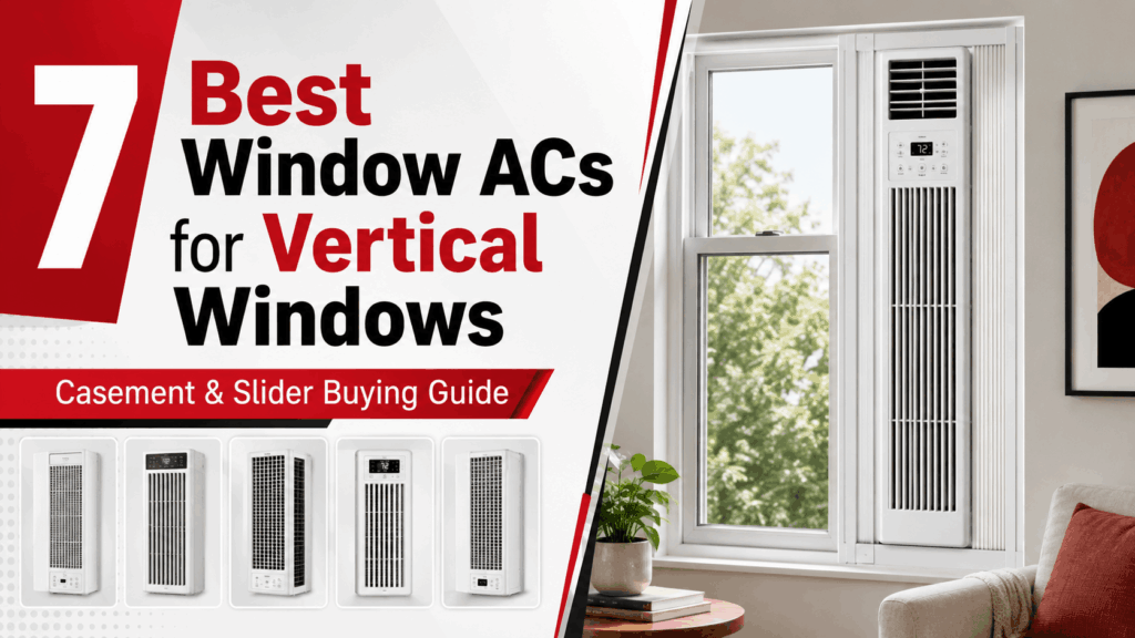 7 Best Window ACs for Vertical Windows
